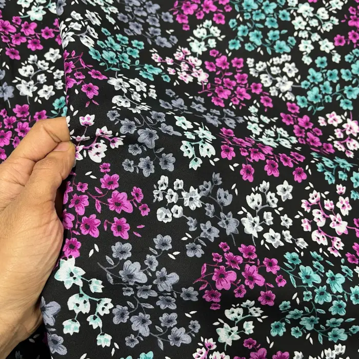 Yeni Sezon Tek En İthal Pamuk Viskon Kumaş (90 cm) (VSK01-197)