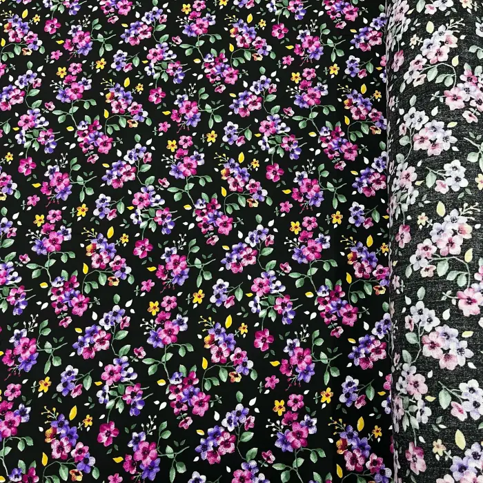 Yeni Sezon Tek En İthal Pamuk Viskon Kumaş (90 cm) (VSK01-199)