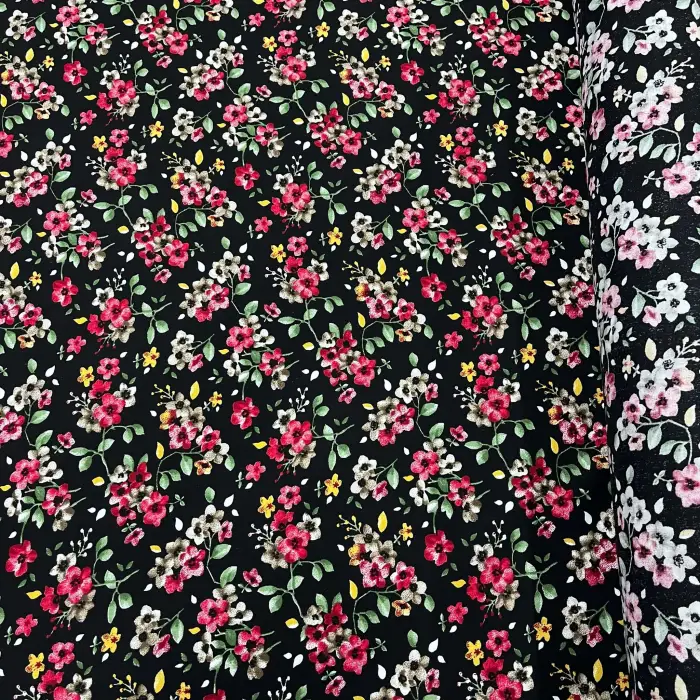 Yeni Sezon Tek En İthal Pamuk Viskon Kumaş (90 cm) (VSK01-200)