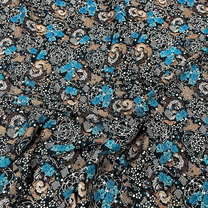 Yeni Sezon Tek En İthal Pamuk Viskon Kumaş (90 cm) (VSK01-202)