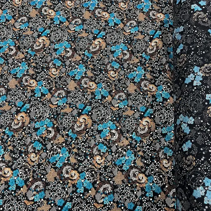 Yeni Sezon Tek En İthal Pamuk Viskon Kumaş (90 cm) (VSK01-202)