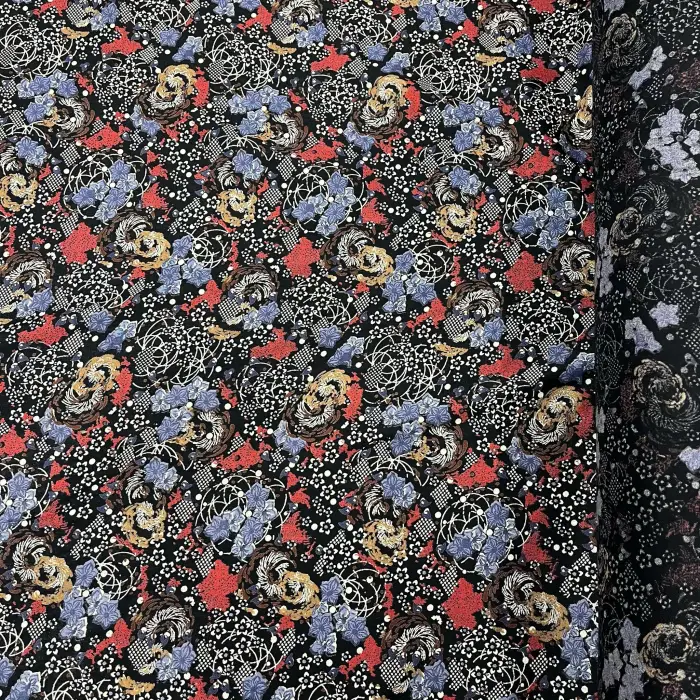 Yeni Sezon Tek En İthal Pamuk Viskon Kumaş (90 cm) (VSK01-203)