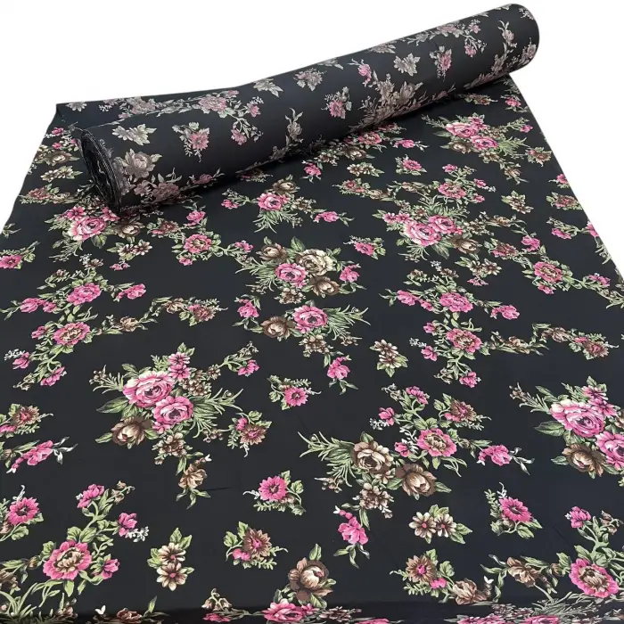 Yeni Sezon Tek En İthal Pamuk Viskon Kumaş (90 cm) (VSK01-239)