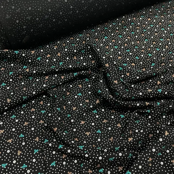 Yeni Sezon Tek En İthal Pamuk Viskon Kumaş (90 cm) (VSK01-257)