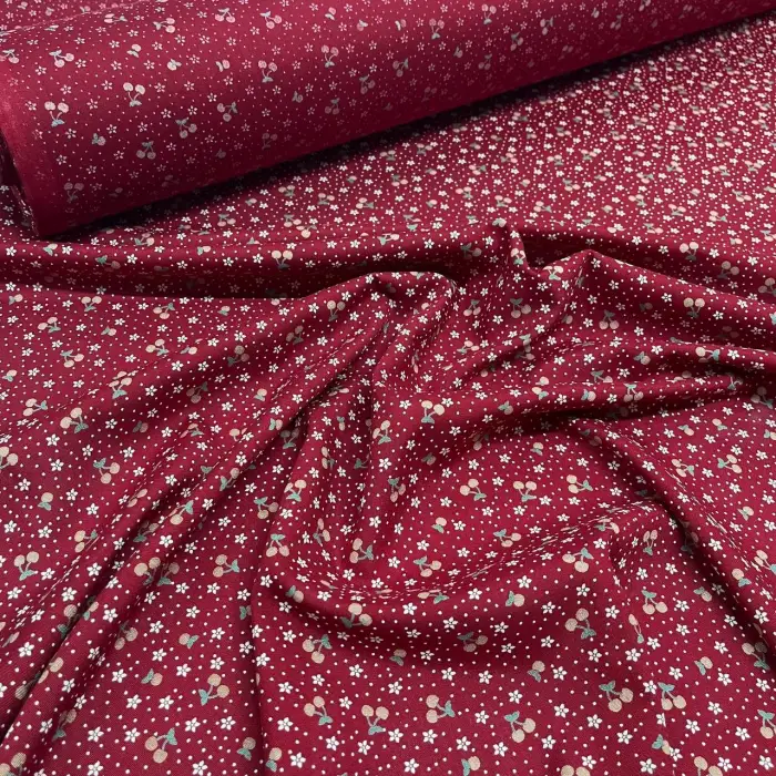 Yeni Sezon Tek En İthal Pamuk Viskon Kumaş (90 cm) (VSK01-266)