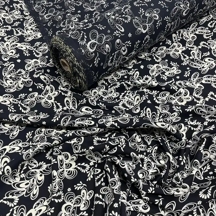 Yeni Sezon Tek En İthal Pamuk Viskon Kumaş (90 cm) (VSK01-269)