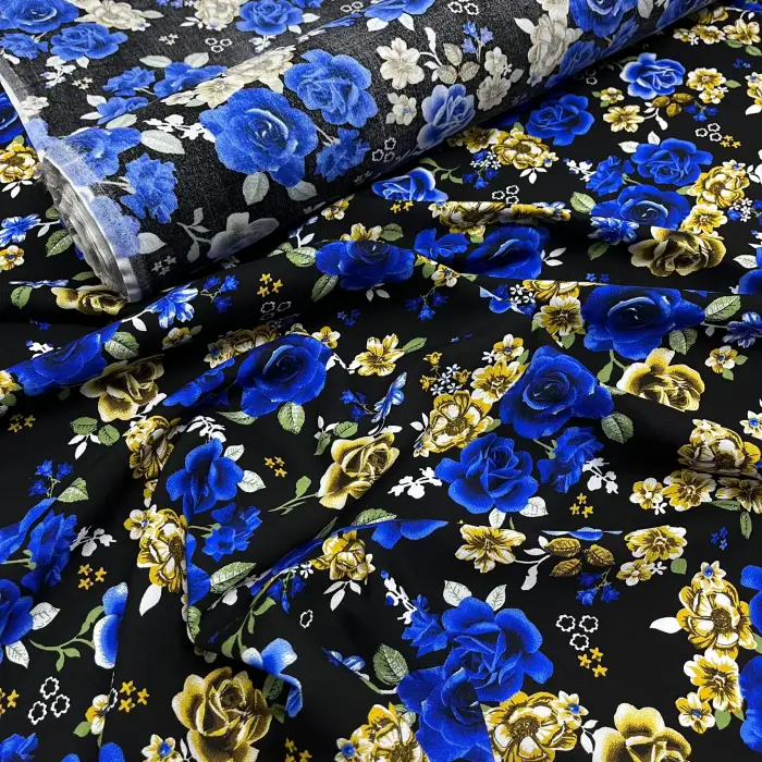 Yeni Sezon Tek En İthal Pamuk Viskon Kumaş (90 cm) (VSK01-277)