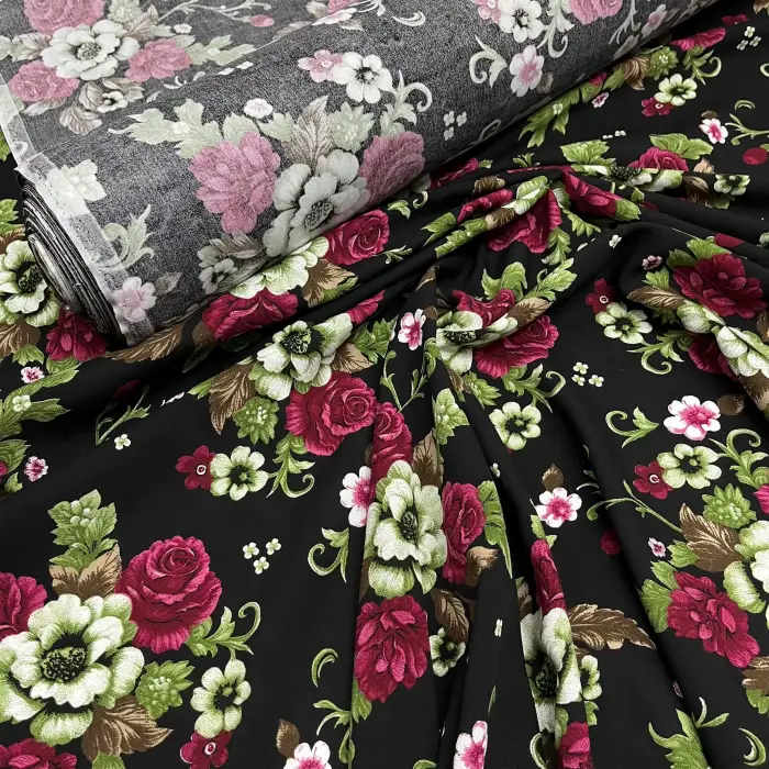 Yeni Sezon Tek En İthal Pamuk Viskon Kumaş (90 cm) (VSK01-280)