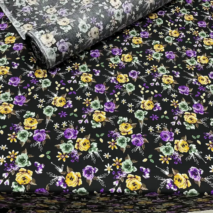 Yeni Sezon Tek En İthal Pamuk Viskon Kumaş (90 cm) (VSK01-296)