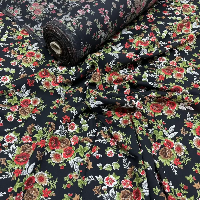 Yeni Sezon Tek En İthal Pamuk Viskon Kumaş (90 cm) (VSK01-303)