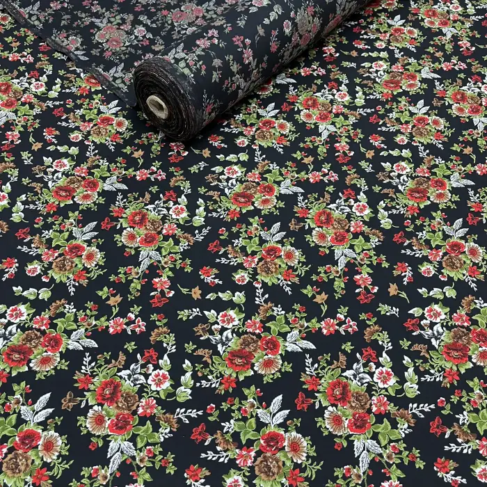 Yeni Sezon Tek En İthal Pamuk Viskon Kumaş (90 cm) (VSK01-303)