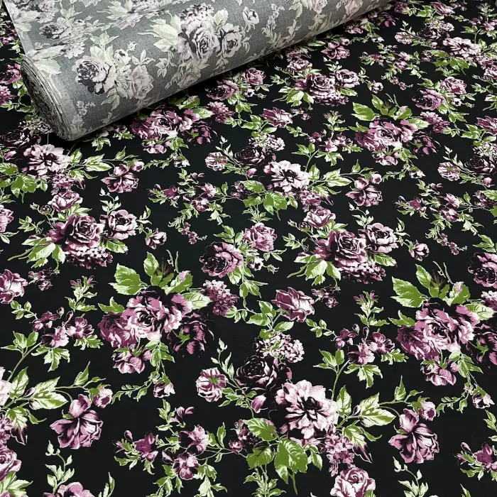 Yeni Sezon Tek En İthal Pamuk Viskon Kumaş (90 cm) (VSK01-306)