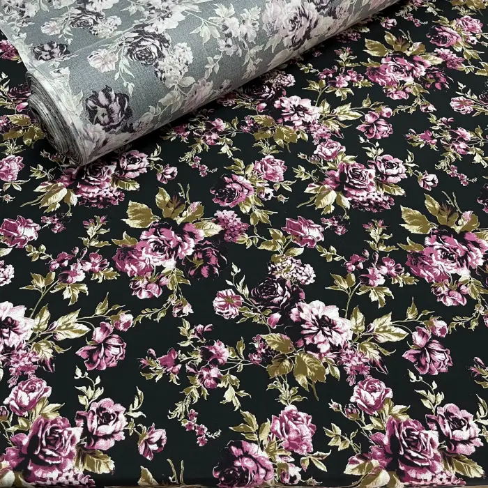 Yeni Sezon Tek En İthal Pamuk Viskon Kumaş (90 cm) (VSK01-307)