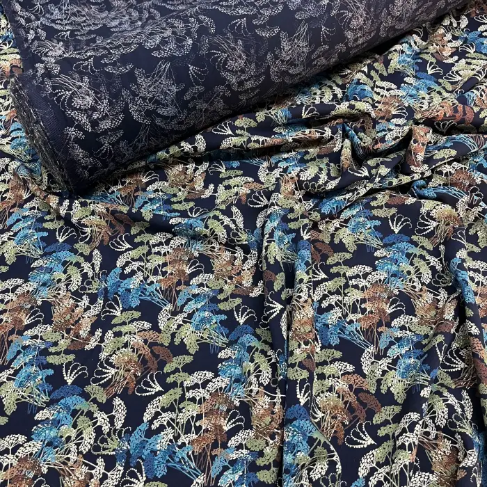 Yeni Sezon Tek En İthal Pamuk Viskon Kumaş (90 cm) (VSK01-314)