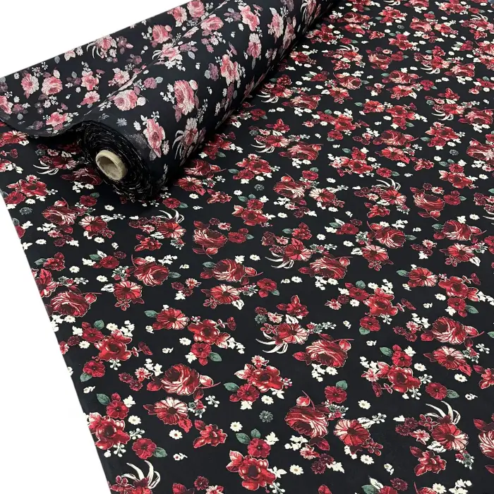 Yeni Sezon Tek En İthal Pamuk Viskon Kumaş (90 cm) (VSK01-328)