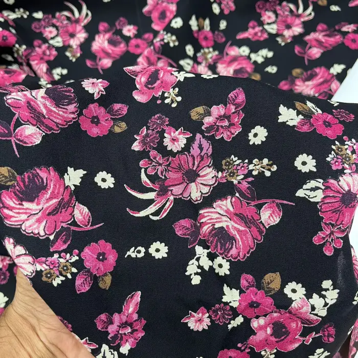 Yeni Sezon Tek En İthal Pamuk Viskon Kumaş (90 cm) (VSK01-329)