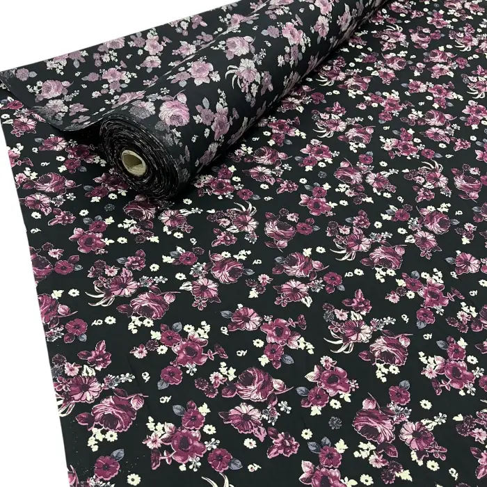 Yeni Sezon Tek En İthal Pamuk Viskon Kumaş (90 cm) (VSK01-330)