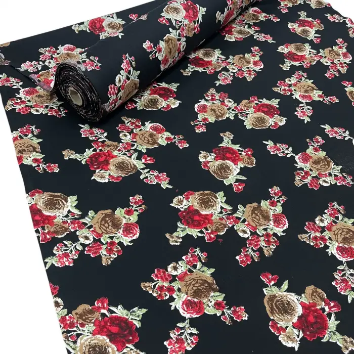 Yeni Sezon Tek En İthal Pamuk Viskon Kumaş (90 cm) (VSK01-333)