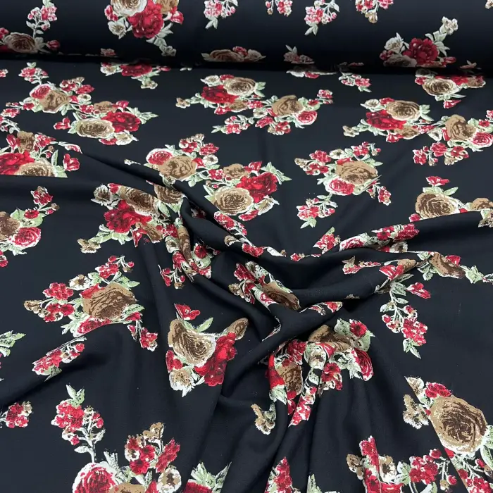 Yeni Sezon Tek En İthal Pamuk Viskon Kumaş (90 cm) (VSK01-333)