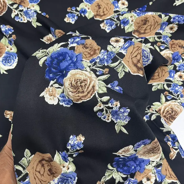 Yeni Sezon Tek En İthal Pamuk Viskon Kumaş (90 cm) (VSK01-334)