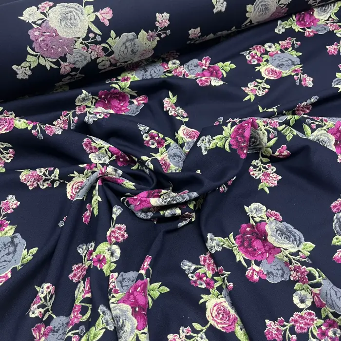 Yeni Sezon Tek En İthal Pamuk Viskon Kumaş (90 cm) (VSK01-335)