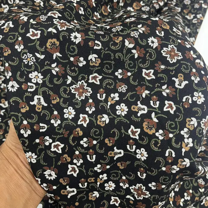 Yeni Sezon Tek En İthal Pamuk Viskon Kumaş (90 cm) (VSK01-340)