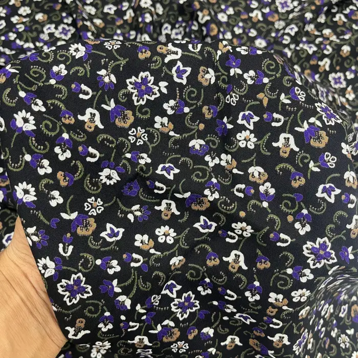 Yeni Sezon Tek En İthal Pamuk Viskon Kumaş (90 cm) (VSK01-341)