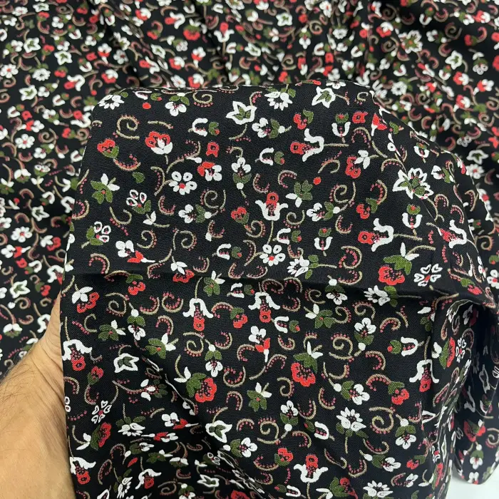 Yeni Sezon Tek En İthal Pamuk Viskon Kumaş (90 cm) (VSK01-342)