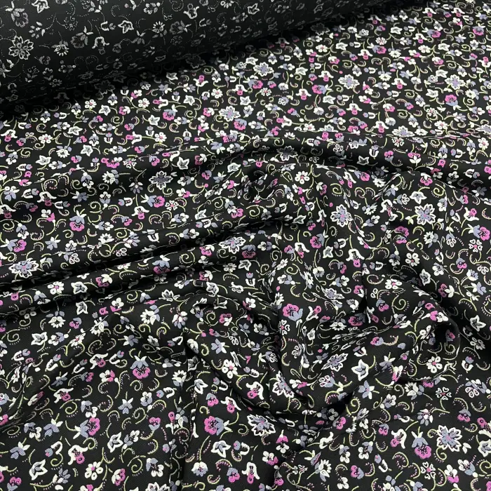 Yeni Sezon Tek En İthal Pamuk Viskon Kumaş (90 cm) (VSK01-343)