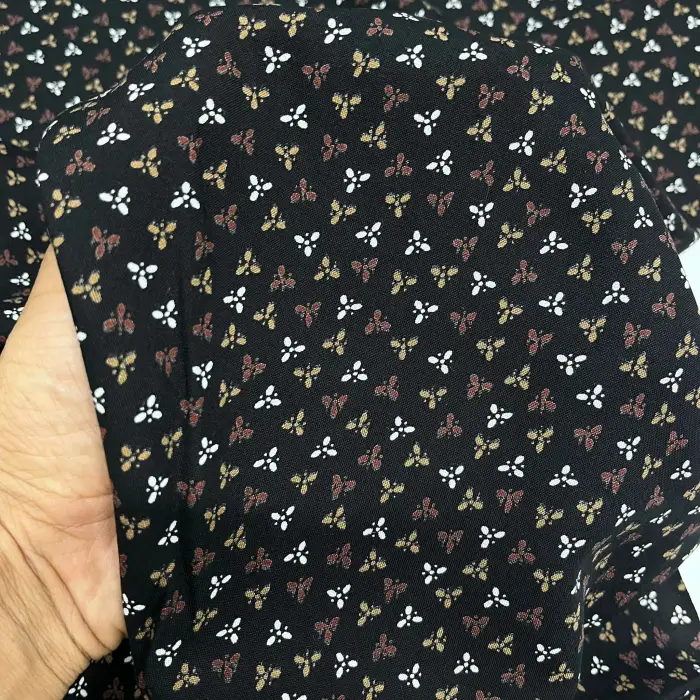 Yeni Sezon Tek En İthal Pamuk Viskon Kumaş (90 cm) (VSK01-346)