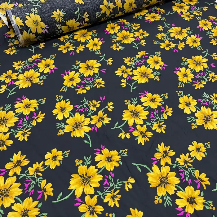 Yeni Sezon Tek En İthal Pamuk Viskon Kumaş (90 cm) (VSK01-360)