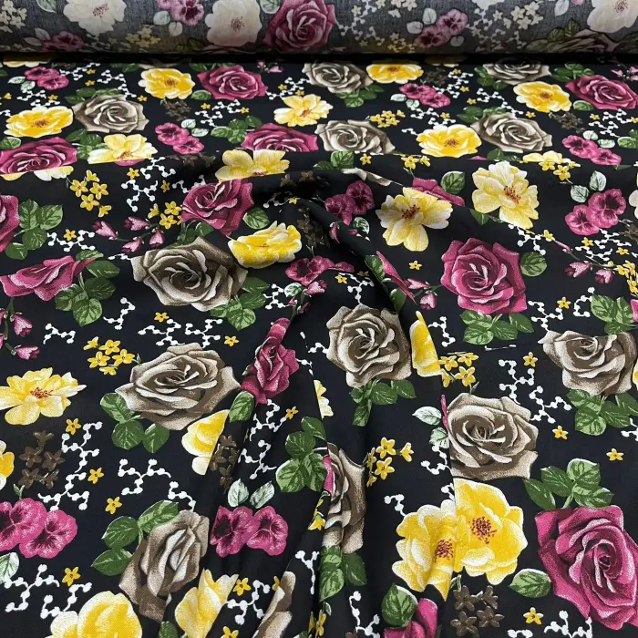 Yeni Sezon Tek En İthal Pamuk Viskon Kumaş (90 cm) (VSK01-364)