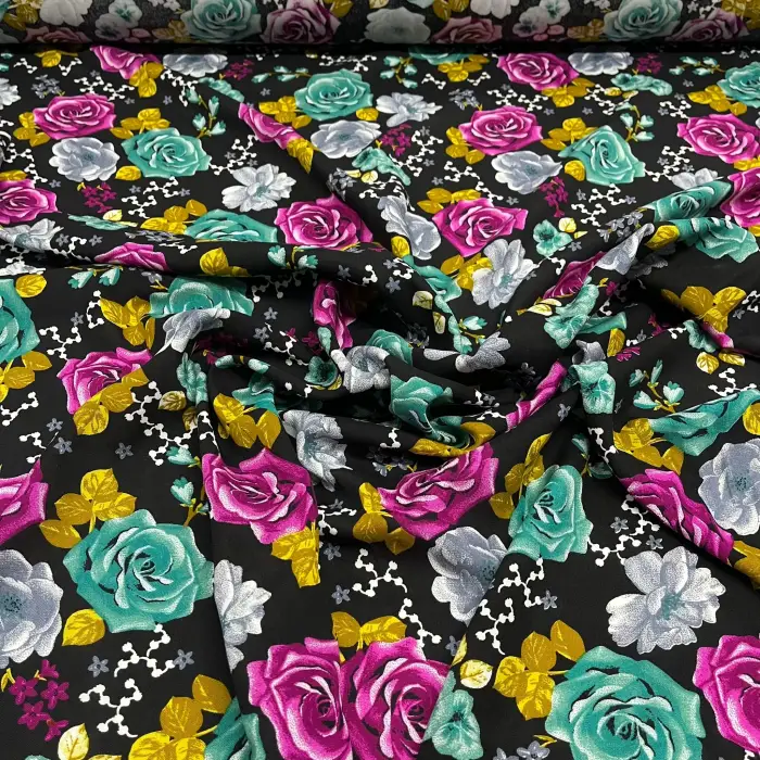 Yeni Sezon Tek En İthal Pamuk Viskon Kumaş (90 cm) (VSK01-366)