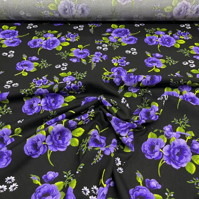 Yeni Sezon Tek En İthal Pamuk Viskon Kumaş (90 cm) (VSK01-371)