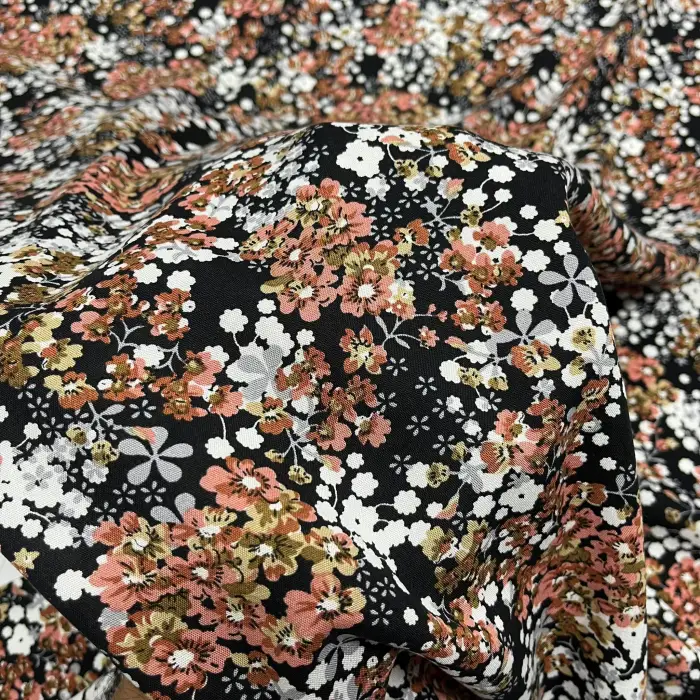 Yeni Sezon Tek En İthal Pamuk Viskon Kumaş (90 cm) (VSK01-373)