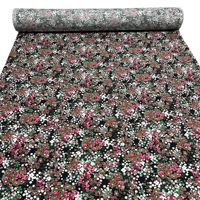 Yeni Sezon Tek En İthal Pamuk Viskon Kumaş (90 cm) (VSK01-374)