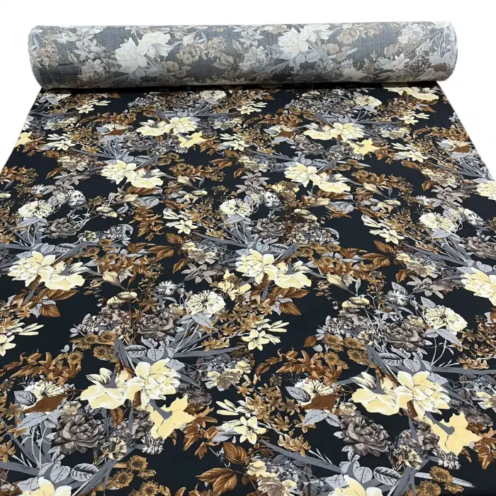 Yeni Sezon Tek En İthal Pamuk Viskon Kumaş (90 cm) (VSK01-375)