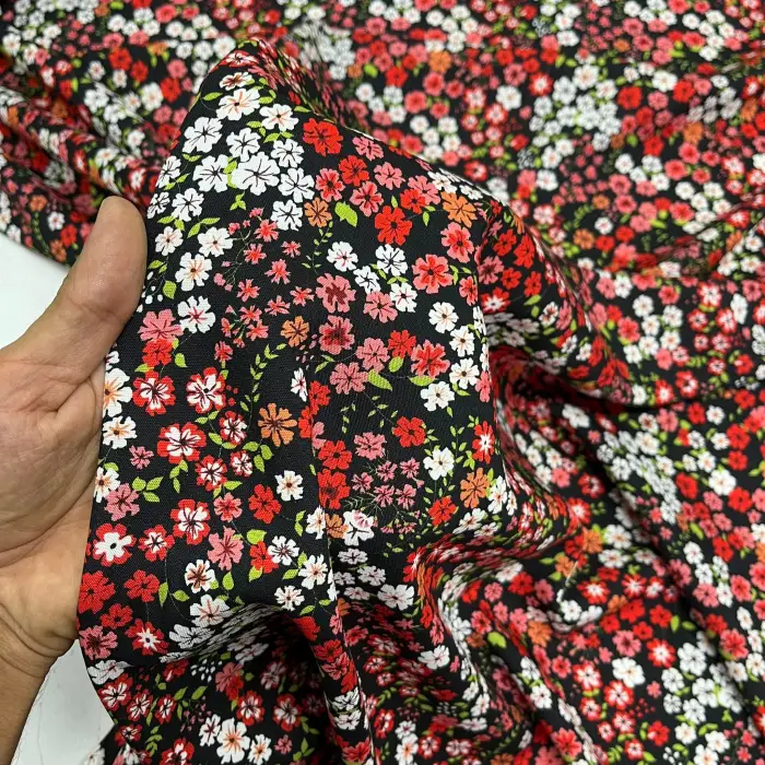 Yeni Sezon Tek En İthal Pamuk Viskon Kumaş (90 cm) (VSK01-379)