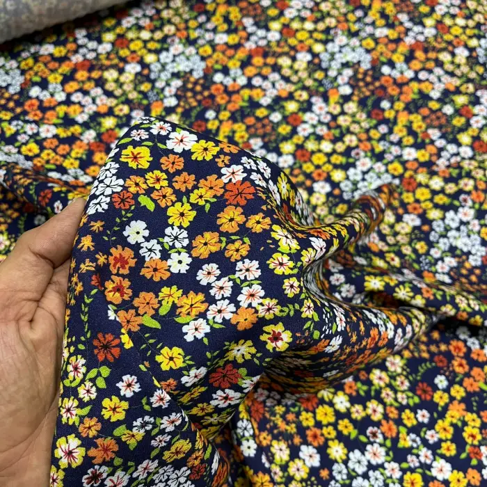 Yeni Sezon Tek En İthal Pamuk Viskon Kumaş (90 cm) (VSK01-380)