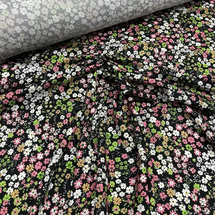 Yeni Sezon Tek En İthal Pamuk Viskon Kumaş (90 cm) (VSK01-382)