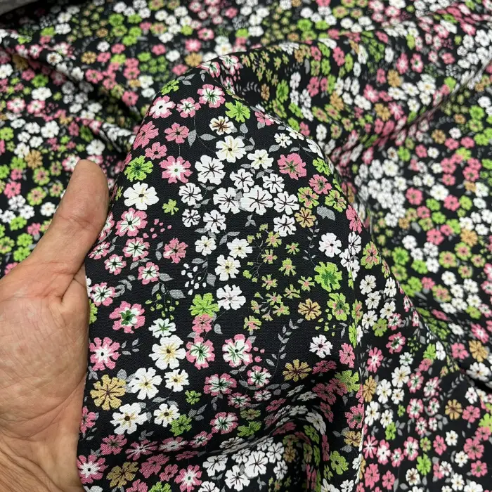 Yeni Sezon Tek En İthal Pamuk Viskon Kumaş (90 cm) (VSK01-382)