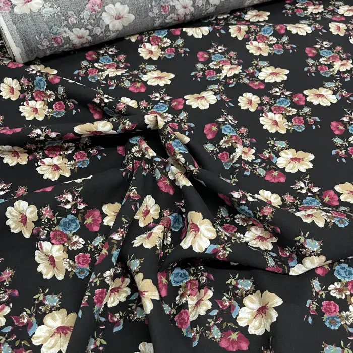 Yeni Sezon Tek En İthal Pamuk Viskon Kumaş (90 cm) (VSK01-383)