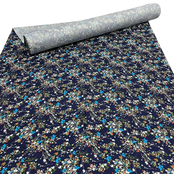 Yeni Sezon Tek En İthal Pamuk Viskon Kumaş (90 cm) (VSK01-384)