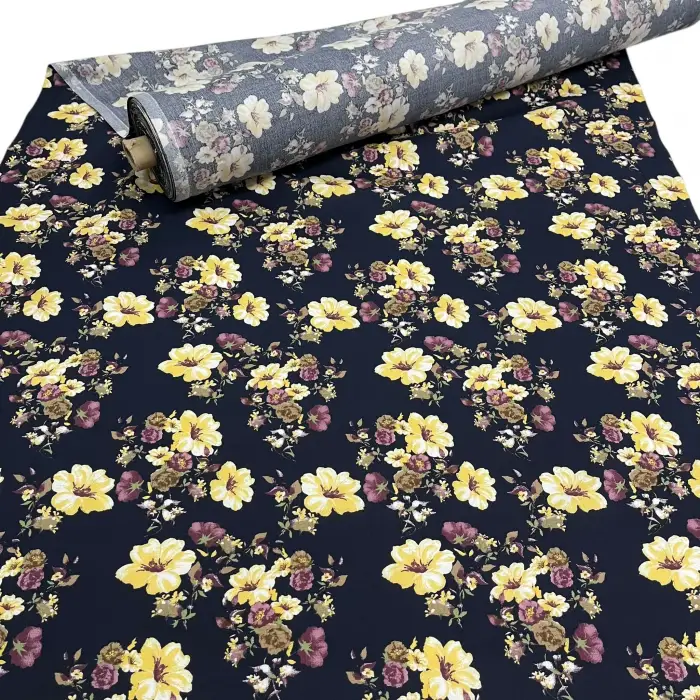 Yeni Sezon Tek En İthal Pamuk Viskon Kumaş (90 cm) (VSK01-385)