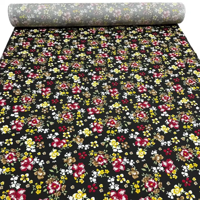 Yeni Sezon Tek En İthal Pamuk Viskon Kumaş (90 cm) (VSK01-386)