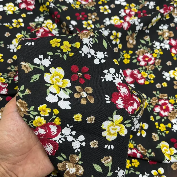 Yeni Sezon Tek En İthal Pamuk Viskon Kumaş (90 cm) (VSK01-386)