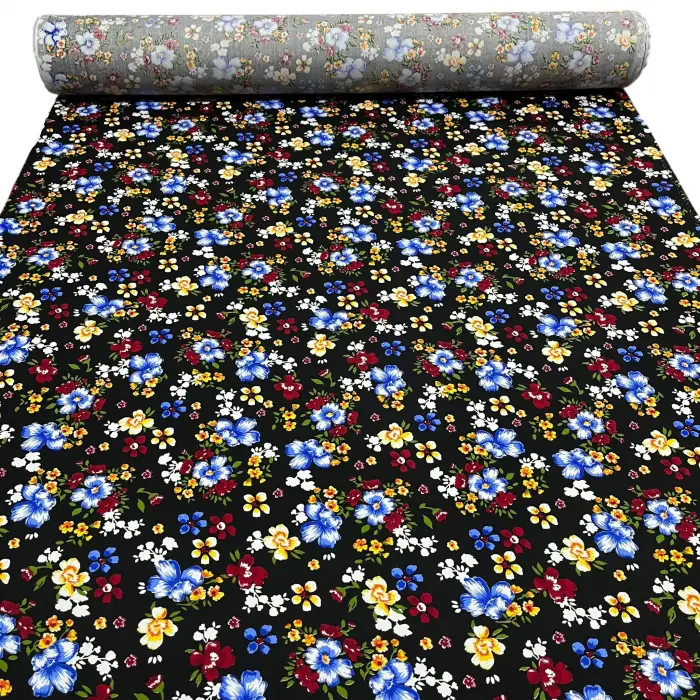 Yeni Sezon Tek En İthal Pamuk Viskon Kumaş (90 cm) (VSK01-387)