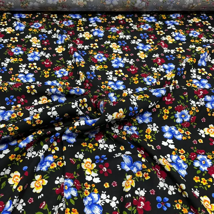 Yeni Sezon Tek En İthal Pamuk Viskon Kumaş (90 cm) (VSK01-387)