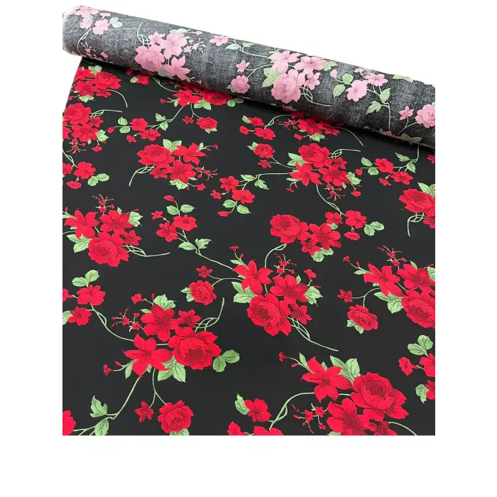 Yeni Sezon Tek En İthal Pamuk Viskon Kumaş (90 cm) (VSK01-405)