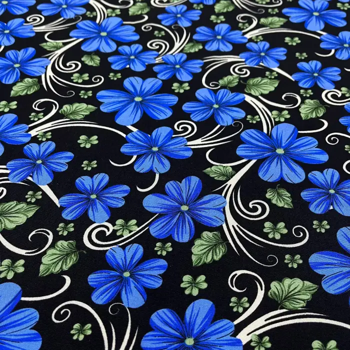 Yeni Sezon Tek En İthal Pamuk Viskon Kumaş (90 cm) (VSK01-413)